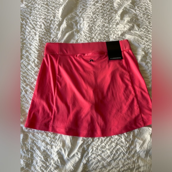 NWT J Lindeberg hot pink golf skorts